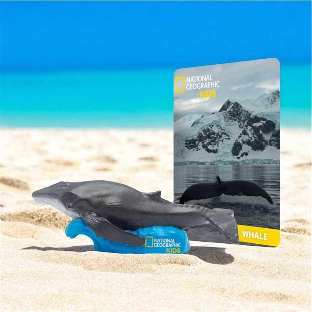 New National Geographic Kids Whale Audio Toy Figurine for Tonies